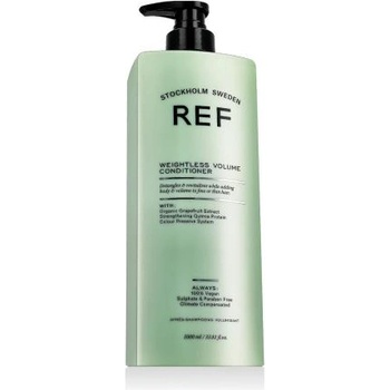 Ref Stockholm Weightless Volume Conditioner 1000 ml балсам за обем за тънка коса унисекс