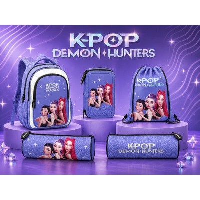 St. Majewski Školní set 4 ks K-POP Demon Hunters BPL-58 VIOLET