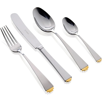 Herdmar Комплект прибори sirius- 24 части - с позлатен елемент (183-3024-0117-010-0022)