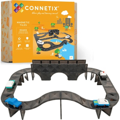 Connetix Creative Roads Cesty 48 ks