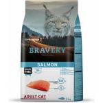 Bravery Salmon Adult Cat Пълноценна храна за израснали котки от всички породи със сьомга 7kg