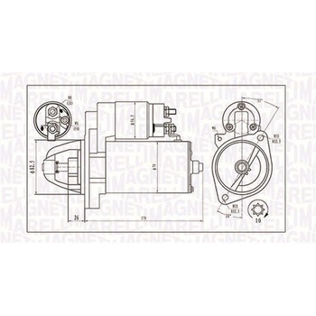 Štartér MAGNETI MARELLI MQS1202