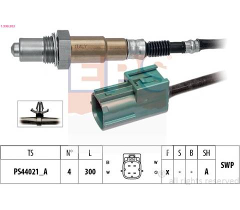 EPS Lambda sonda 1.998.303