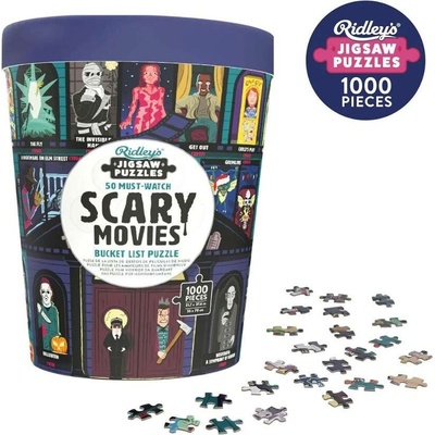 RIDLEY'S GAMES Bucket List 50 strašidelných filmů které musíte vidět 1000 dílků