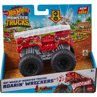 Mattel Hot Wheels Monster Trucks Shining and Rumbling Roarin Wreckers