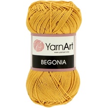 YarnArt Begonia 4940 horčicová žltá