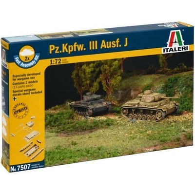 Italeri Pz.Kpfw.III Ausf.J Fast Assembly Kit 1:72