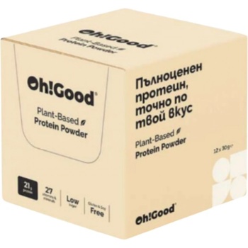 Image 1 of Oh!Good Plant Based Protein Powder 12 x 30 g