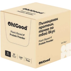 Oh!Good Plant Based Protein Powder 12 x 30 g