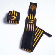 GASP HARDCORE WRIST WRAPS 18 INCH BLACK/YELLOW – bandáže zápěstí Gasp černo žluté