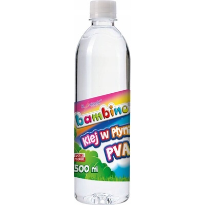 PVA Tekuté lepidlo na sliz, slizíky Bambino 500ml