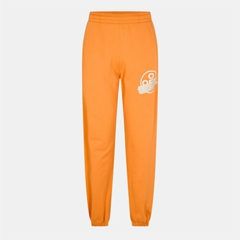 Image 1 of Off White Анцуг Off White Men's Autumn Winter Fleece Sweatpants Closed Hem Trousers - Blue