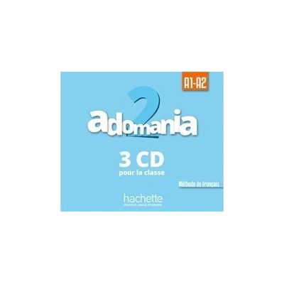Adomania 2 A1-A2 3CD Classe - Brillant, C., Erlich, S.