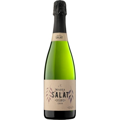 Masia Salat Cava Organic Brut Nature 11,5% 0,75 l (čistá fľaša)