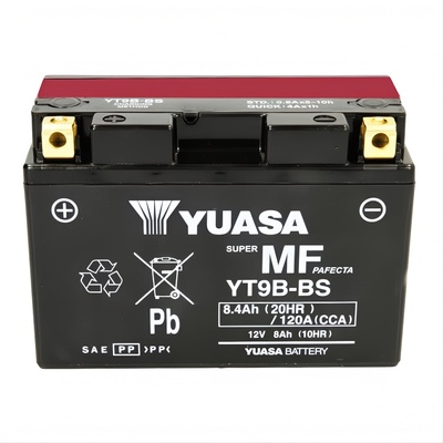 YUASA AGM 12V 8Ah left+ YT9B-BS