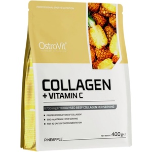 OstroVit Collagen + Vitamin C / Powder [400 грама] Ананас