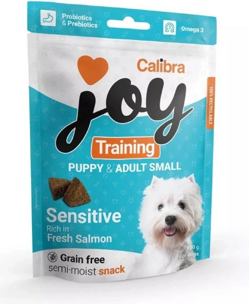 Calibra Joy Dog Training Puppy&Adult S Salmon 150 g Calibra Joy Dog Training Puppy&Adult S Salmon 150 g