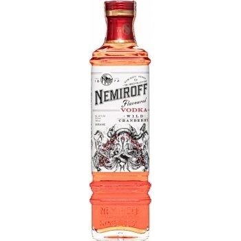 Nemiroff Wild Cranberry 40% 1 l (čistá fľaša)