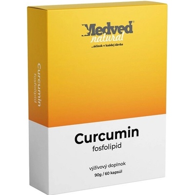 Medveď natural Kurkumín 60 kapsúl