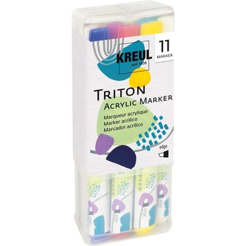 Kreul Triton Комплект маркери за текстил 1 - 4 mm 11 бр (17860)