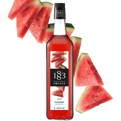 1883 Maison Routin Melónový sirup Červený melón 1 l