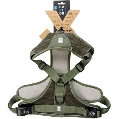 DUVO+ EXPLORER Ultimate Odolný a pohodlný postroj s reflexnou páskou