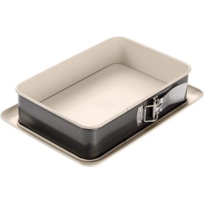 Dr. Oetker rectangular springform pan with leak-proof base 28 cm Baking Trend - baking pan with ceramic-reinforced non-stick coating, heat-resistant up to 230°C, leak-proof - 4860