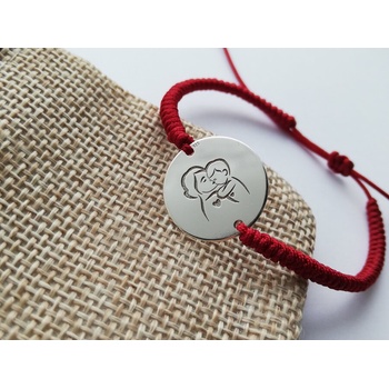 Image 1 of Сребърна гривна Майчина Любов (ДСГ6)