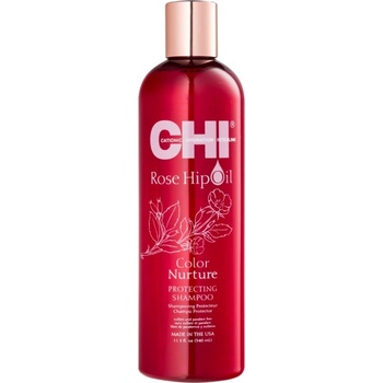 CHI Rose Hip Oil Shampoo шампоан за боядисана коса 340ml