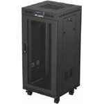 Lanberg Rack Cabinet 19 Free-Standing 24U/600X600 (FlAT Pack) With Mesh Door (FF01-6624-23BL)