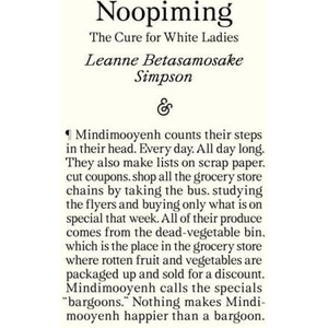 Noopiming | Leanne Betasamosake Simpson (ISBN: 9781916751354)