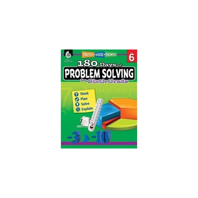 180 Days of Problem Solving for Sixth Grade: Practice, Assess, Diagnose - (Monsman Stacy)(Paperback)