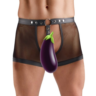 Svenjoyment Delicate Net Jock Pants with Cock Ring 2100398 Black M