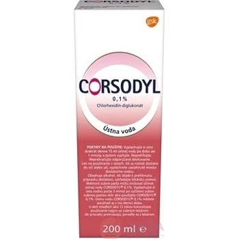 Corsodyl 0,1% 200 ml