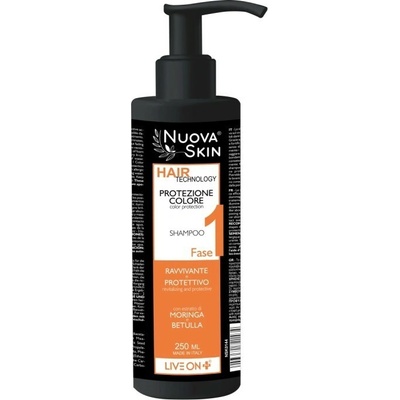 LiveOn Nuova Skin Šampón na ochranu a oživenie farby vlasov 250 ml