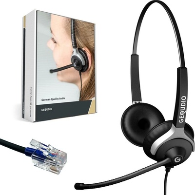 GEQUDIO Headset 2-Ohr für Cisco