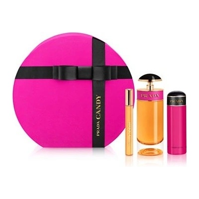 Prada Candy EDP 80 ml + EDP 7 ml + telové mlieko 75 ml pre ženy darčeková sada