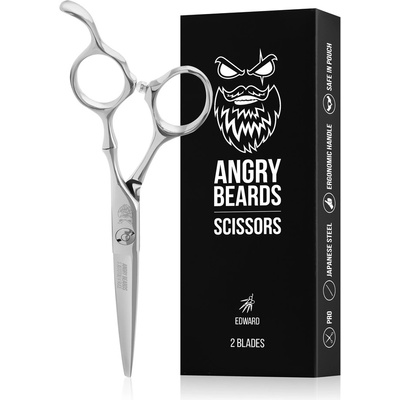 Angry Beards nůžky na vousy Edward – Zboží Dáma