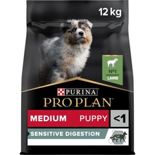 Pro Plan Medium Puppy Sensitive Digestion jahňacie 12 kg