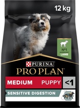 Pro Plan Medium Puppy Sensitive Digestion jahňacie 12 kg