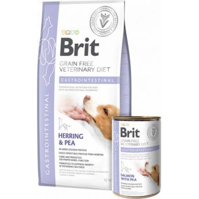Brit Veterinary Diet Dog Grain Free Gastrointestinal Salmon with Pea 400 g