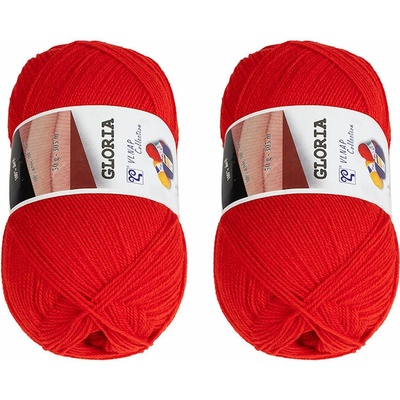 BELLATEX Gloria 50 g súprava 2 ks – 52180 červená