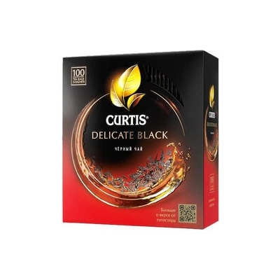 Curtis Delicate Black černý čaj 100 sáčků