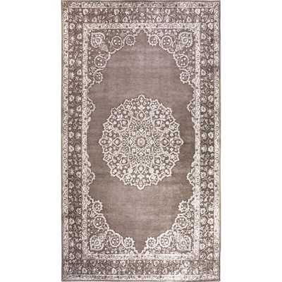 Vitaus Бежов килим за миене 80x50 cm - Vitaus (KRN-9543-50x80)