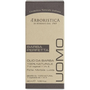 Athena's Erboristica Uomo výživný olej na bradu a fúzy s vitamínom E 30 ml