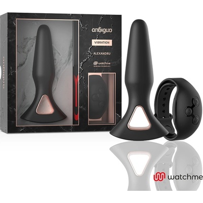 Anbiguo ALEXANDRU Watchme Remote Control Vibrator Plug Anal