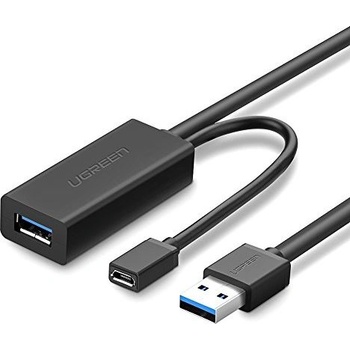 UGREEN 20826 USB кабел USB 3.2 Gen 1 (3.1 Gen 1) 5 м USB A USB A/Micro-USB B Черен (20826)