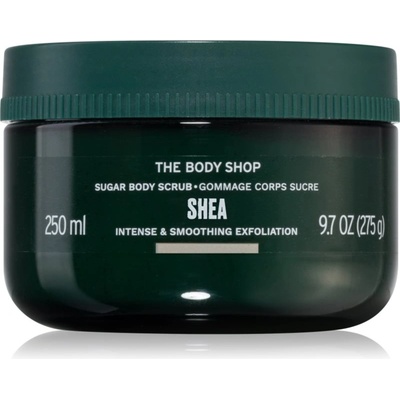 The Body Shop Shea Body Scrub захарен скраб за тяло с масло от шеа 250ml