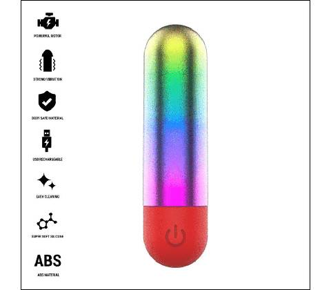 Intense debbie rainbow clitoris vibrating bullet