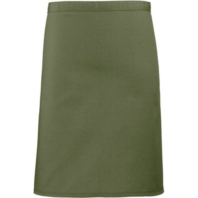 Premier PR151 Zástera do pása krátka Colours zelená olive